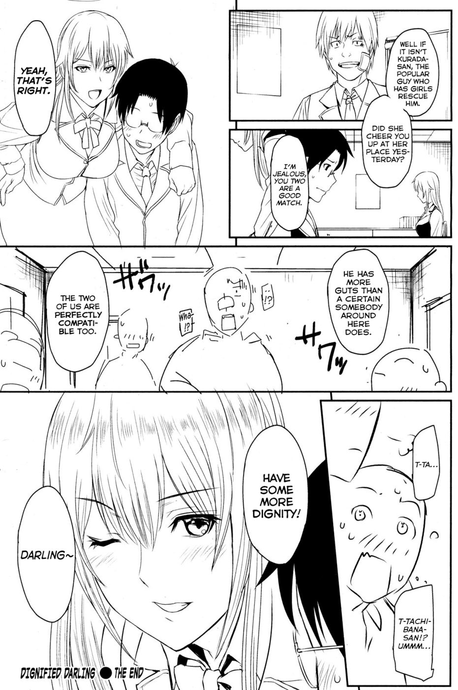 Hentai Manga Comic-Dignified Darling-Read-22